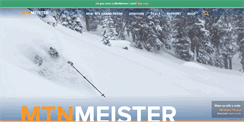 Desktop Screenshot of mtnmeister.com